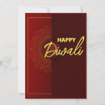 Indische Diwali-Grußkarte