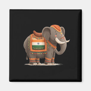 Indische Elefantenkostüme für Elefanten und Tiere Magnet
