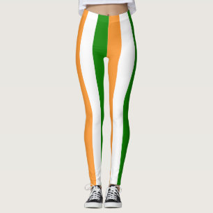 Indische Farben für die Nationalflagge Leggings