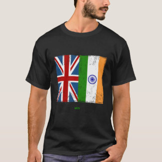 Indische Flag-Outfit-Ideen für Kids Union Jack Ind T-Shirt