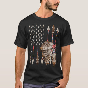 Indische Flagge 4. Juli Patriotic Usa Tri T-Shirt