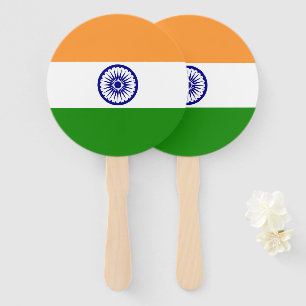 Indische Flagge Fächer