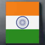 Indische Flagge Fotoplatte<br><div class="desc">Ich mag Flaggen der Welt mit all den verschiedenen Designs und Farben! Fühlen Sie sich frei,  um diese an Ihre Bedürfnisse anzupassen. Vielen Dank für Ihren Besuch und haben einen schönen Tag!</div>