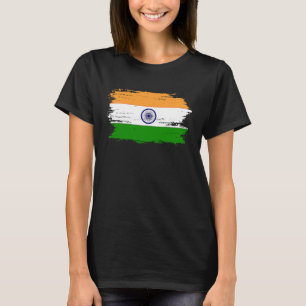 Indische Flagge für stolze deutsche Inder T-Shirt