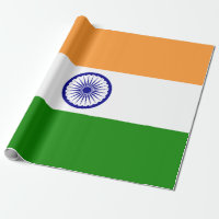 Indische Flagge (Indien) (Südasien) (Bharat)