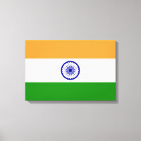 Indische Flagge (Indien) (Südasien) (Bharat)