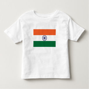 Indische Flagge Kleinkind T-shirt