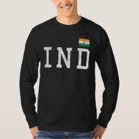 Indische Flagge mit Ashoka Chakra Desi Ind