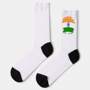 Indische Flagge Socken
