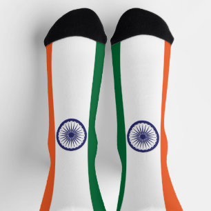 Indische Flagge Socken