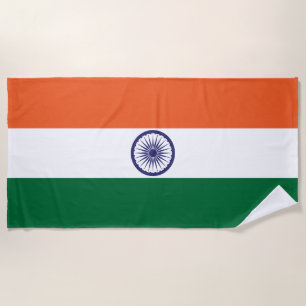 Indische Flagge Strandtuch