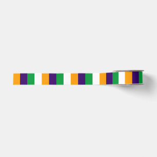 Indische Flagge Streifen Land Symbol Linien Ripsband