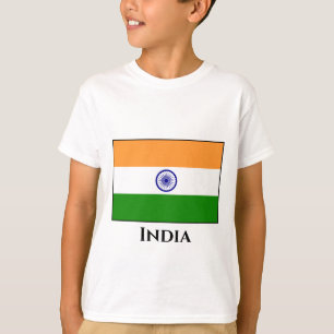Indische Flagge T-Shirt
