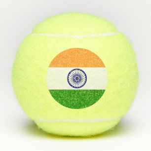 Indische Flagge Tennisbälle