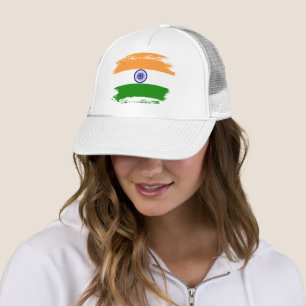 Indische Flagge Truckerkappe