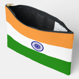 Indische Flagge Zubehörtasche