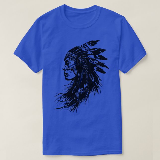 Indische Frau 1 T-Shirt (Design vorne)