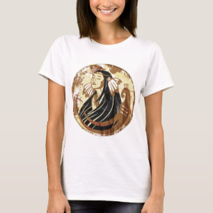 Indische Frau T-Shirt