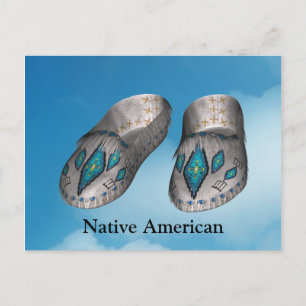 Indische Frauen Moccasins Postcard Postkarte