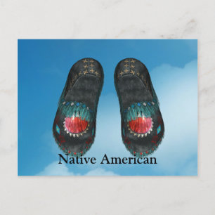 Indische Frauen Moccasins Postcard Postkarte