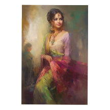 Indische Girl-Malerei