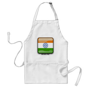 Indische glatte Flagge Schürze