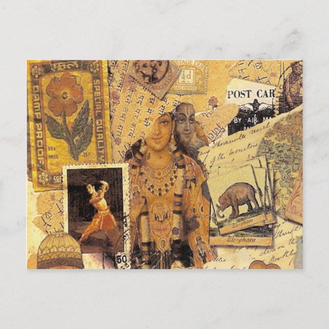 Indische Glorie Postkarte (Vorderseite)