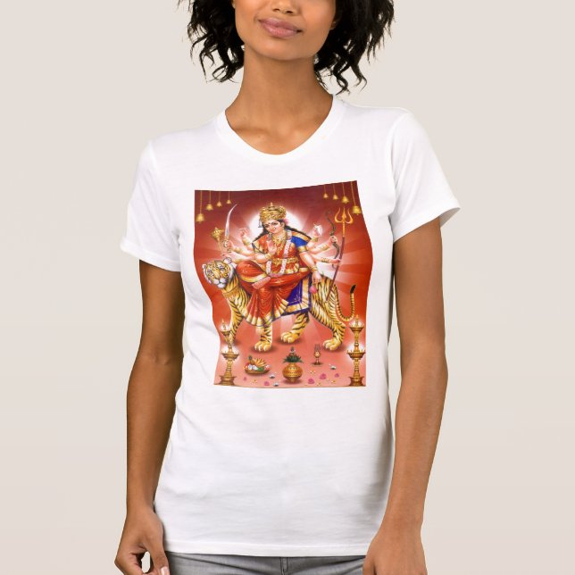 Indische Göttin T-Shirt (Vorderseite)