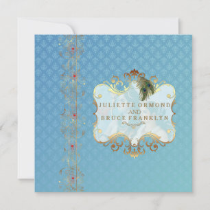 Indische Hochzeit II - Einladungskarte Einladung