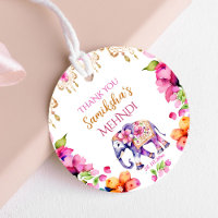 Indische Hochzeitelefantenpink-Blume bevorzugen