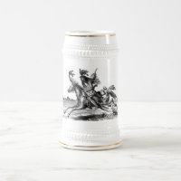 Indische Horseback-Tasse