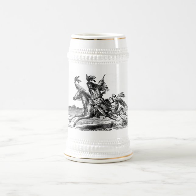 Indische Horseback-Tasse Bierglas (Mittel)