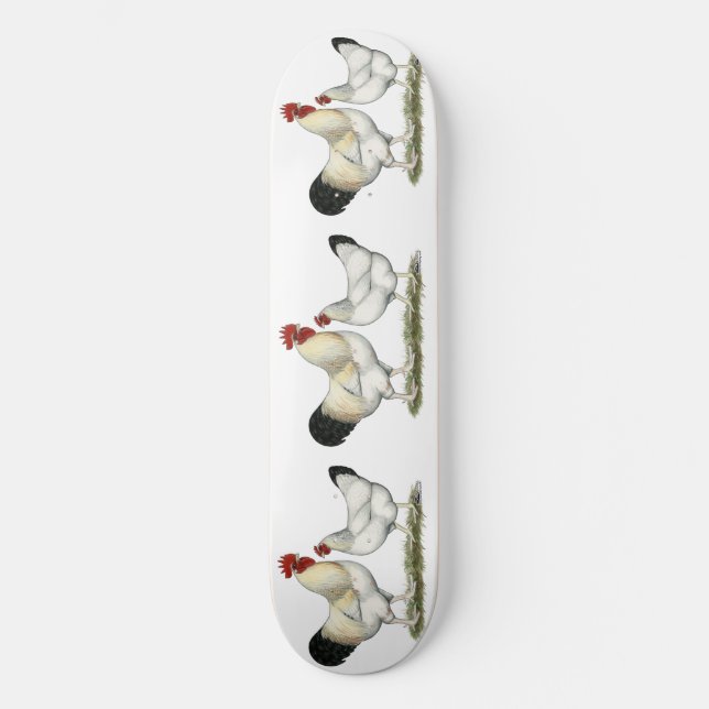 Indische Hühner Skateboard (Vorderseite)