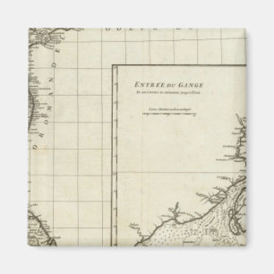 Indische Karte Magnet