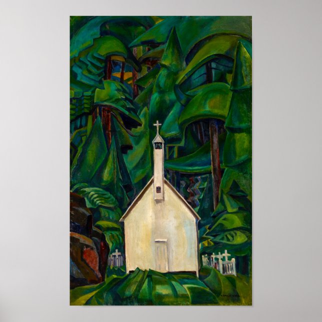 Indische Kirche | Emily Carr | Poster (Vorne)