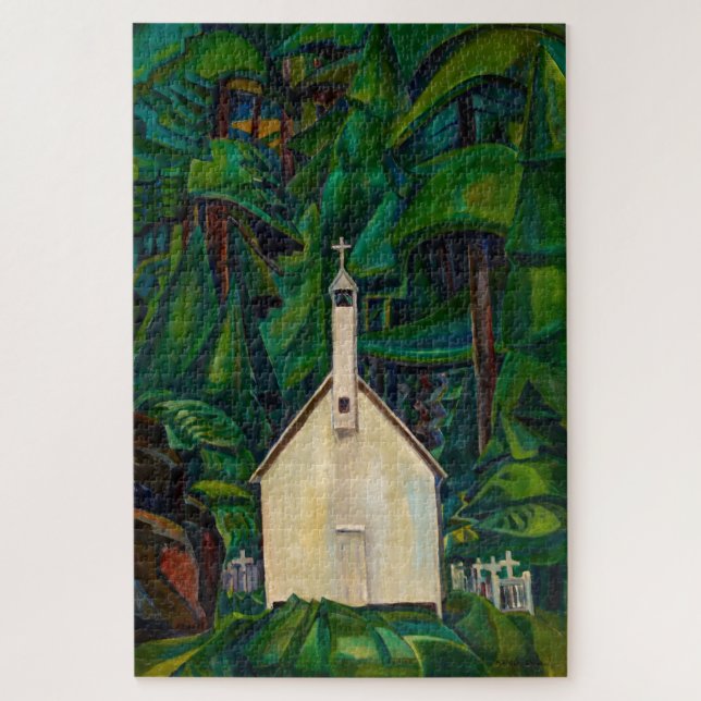 Indische Kirche | Emily Carr | Puzzle (Vertikal)