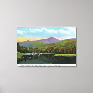 Indische Kopf-und Shadow See-Ansicht Leinwanddruck