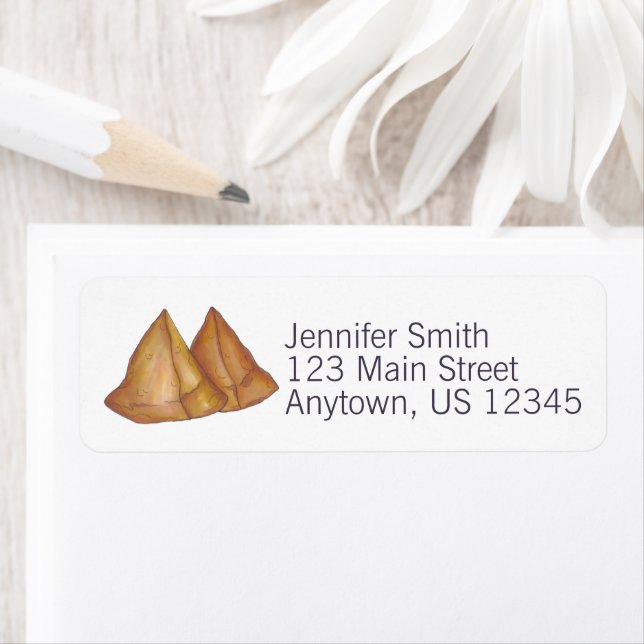 Indische Küche Vegetarisches Kochen Frittierte Sam (Insitu)