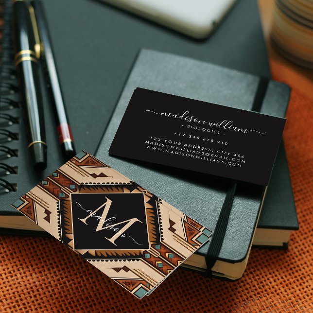 Indische Kultur Boho Style Visitenkarte (Von Creator hochgeladen)