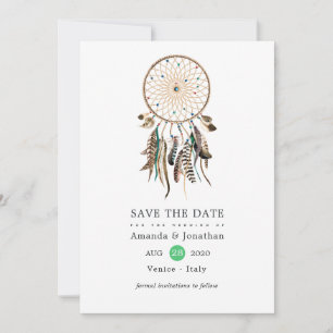 Indische Legende Tribal Boho Hochzeit Save The Date