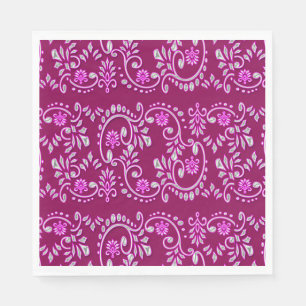 Indische Lilie Serviette
