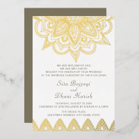 Indische Mehndi Hindu Elegante Stylische Hochzeit