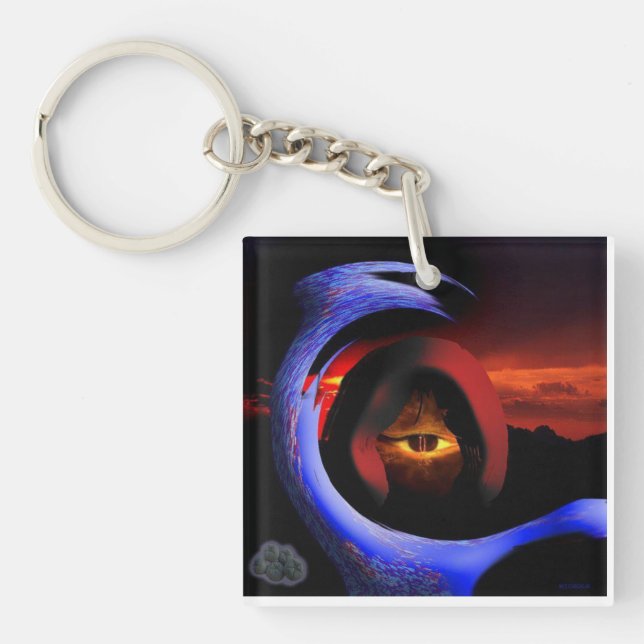 indische Meile Schlüsselanhänger (Vorderseite)