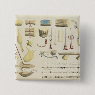 Indische Musikinstrumente, überziehen 23 von Button