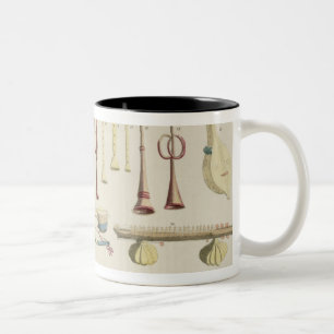 Indische Musikinstrumente, überziehen 23 von Zweifarbige Tasse