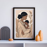 Indische Mutter und Kind