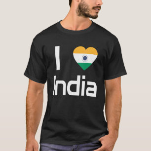 Indische Nationalflagge - Andenken an Frauen T-Shirt