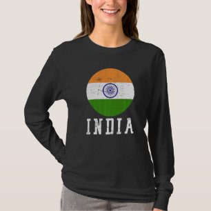 Indische Nationalflagge T-Shirt