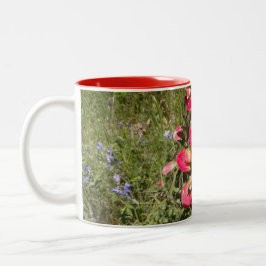 Indische Paintbrush-Tasse Zweifarbige Tasse