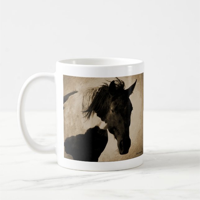 Indische Pony-Tasse Tasse (Links)
